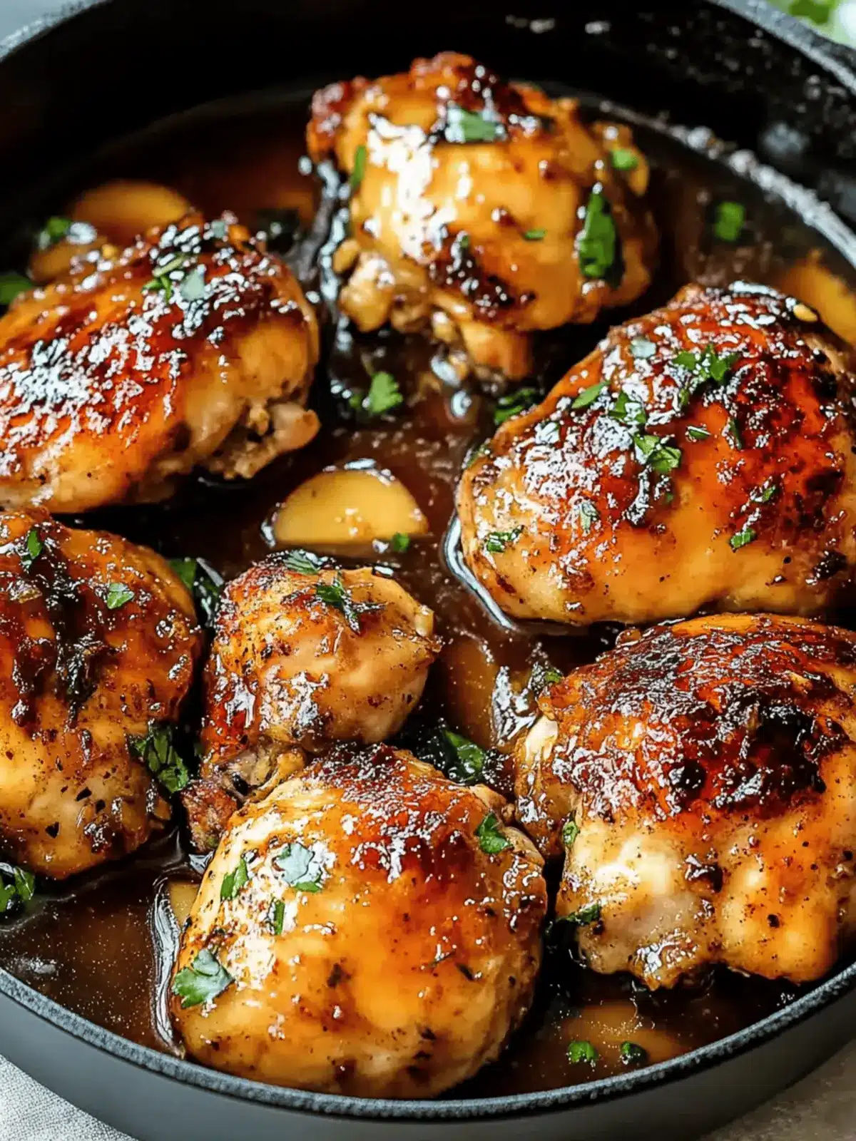 Apple Cider Glazed Chicken