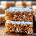 Gingerbread Rice Krispie Treats