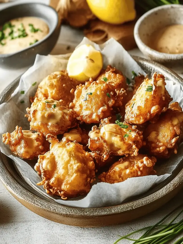 Wampanoaug Clam Fritters
