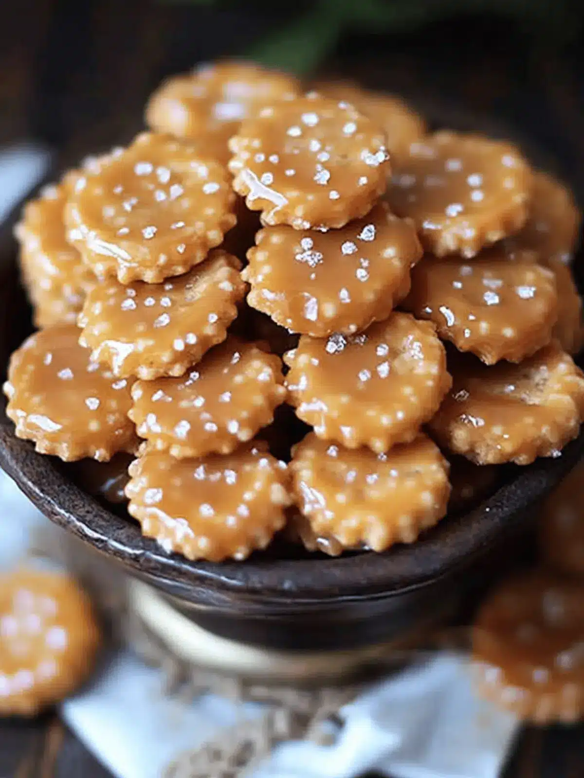 Irresistible Salted Caramel Cracker Bites in 30 Minutes 4 Salted Caramel Cracker Bites