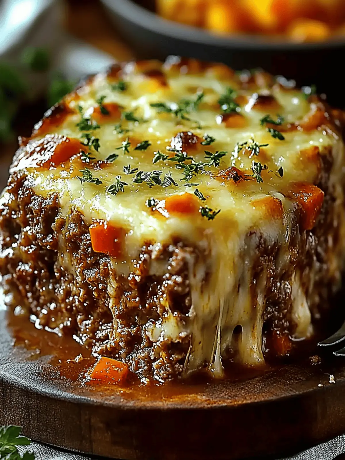 Philly Cheesesteak Meatloaf