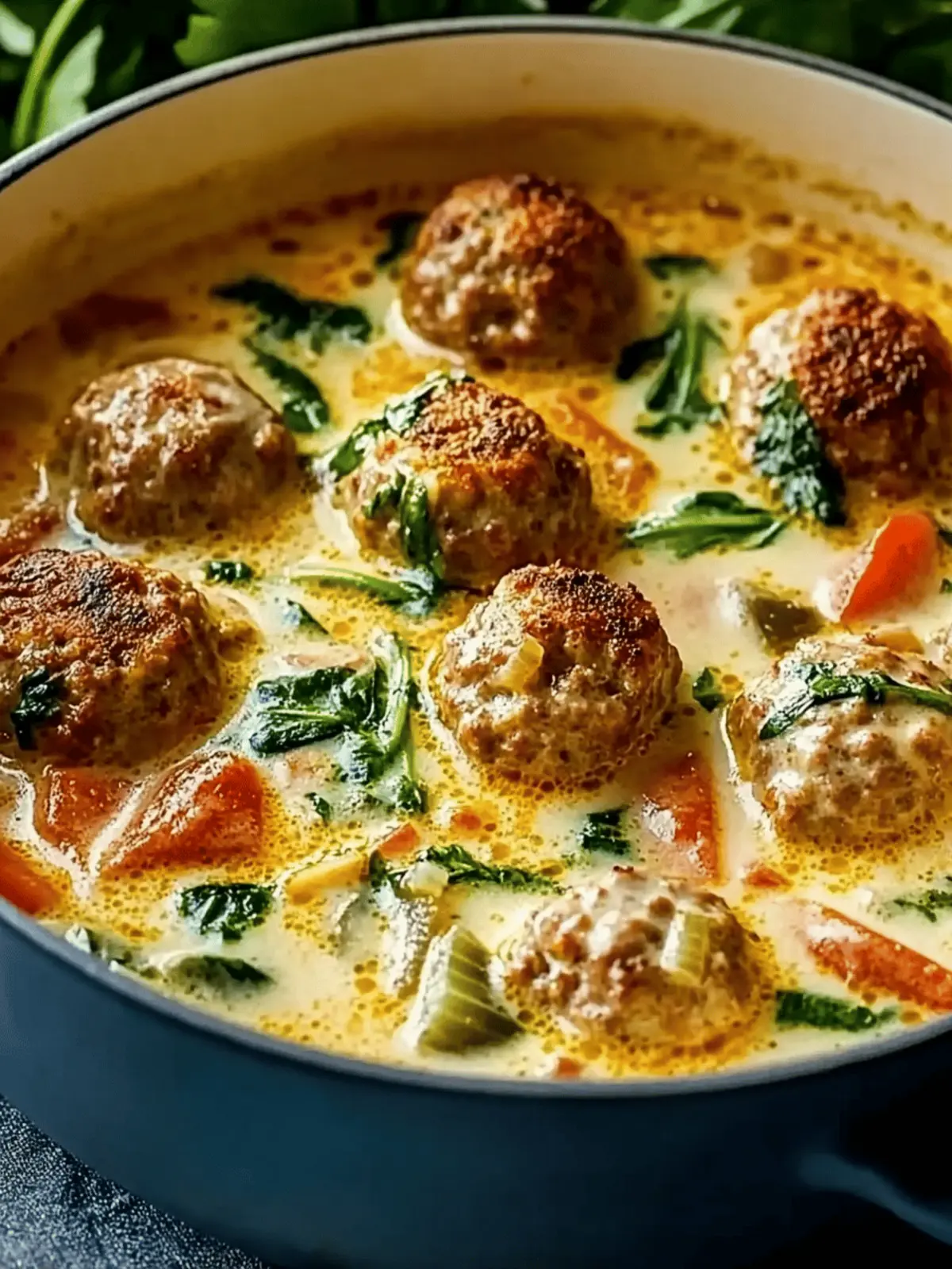 Creamy Italian Meatball Soup Recipe for Ultimate Cozy Nights 3 Creamy Italian Meatball Soup Recipe