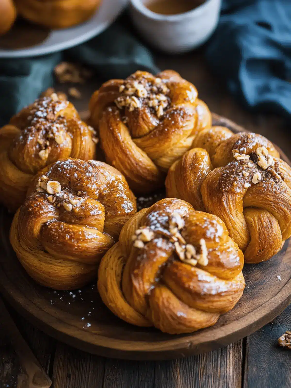 Spiced Pumpkin Butter Knots