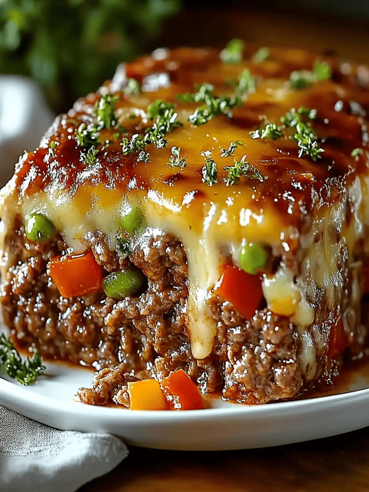 Philly Cheesesteak Meatloaf