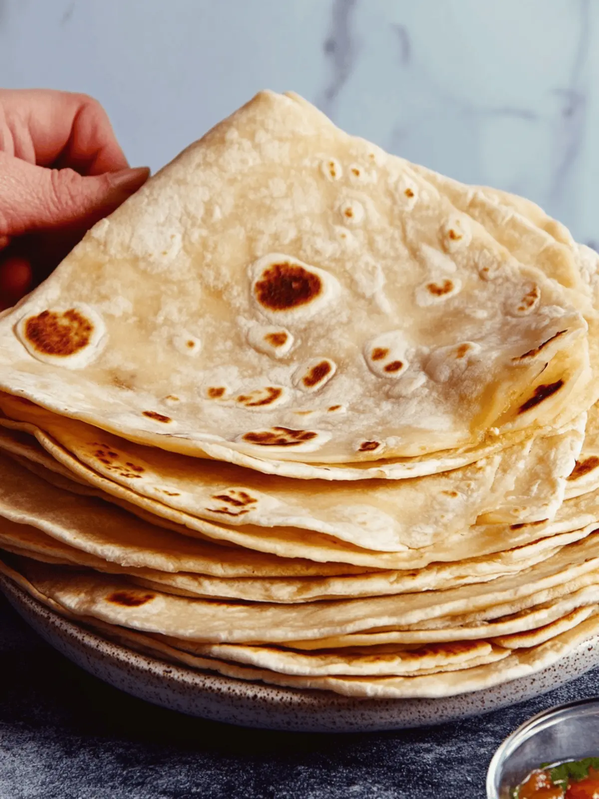 Homemade Tortillas: 4 Simple Ingredients for Fluffy Perfection 2 Homemade Tortillas