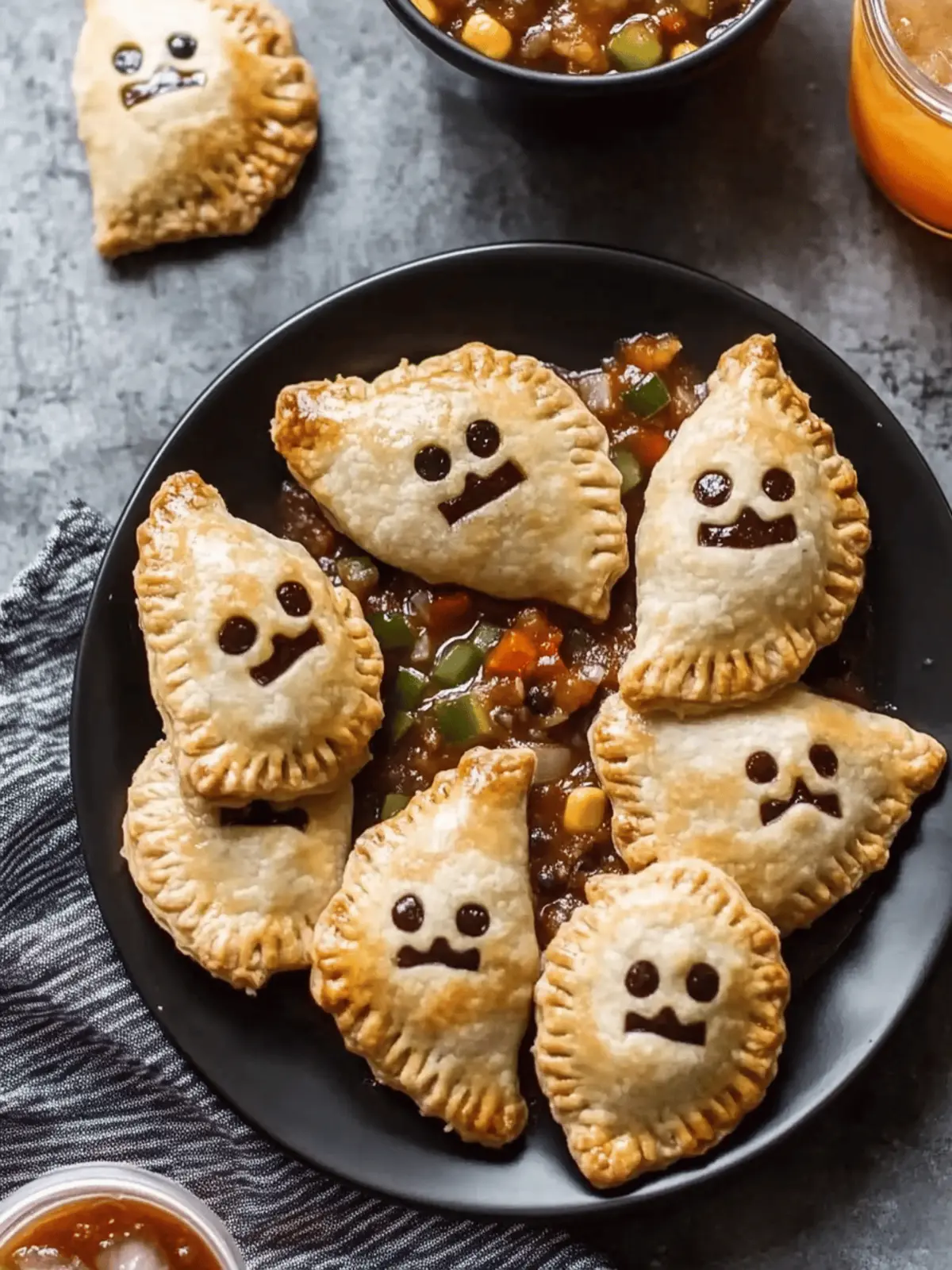 Ghost Taco Hand Pies That Will Haunt Your Halloween Party 4 Ghost Taco Hand Pies