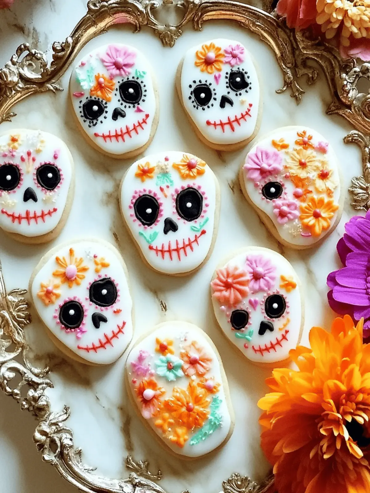 Sugar Skull Cookies