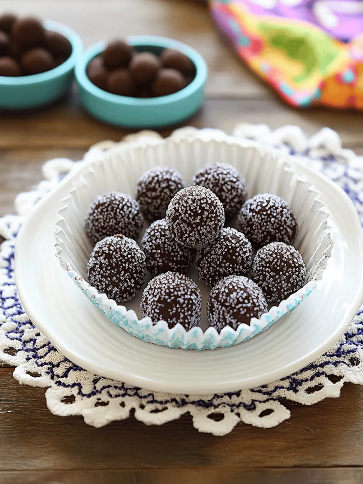 Brazilian Chocolate Fudge Truffles (Brigadeiros)