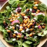 Beans and Greens Salad With Cranberry-Sumac Dressing