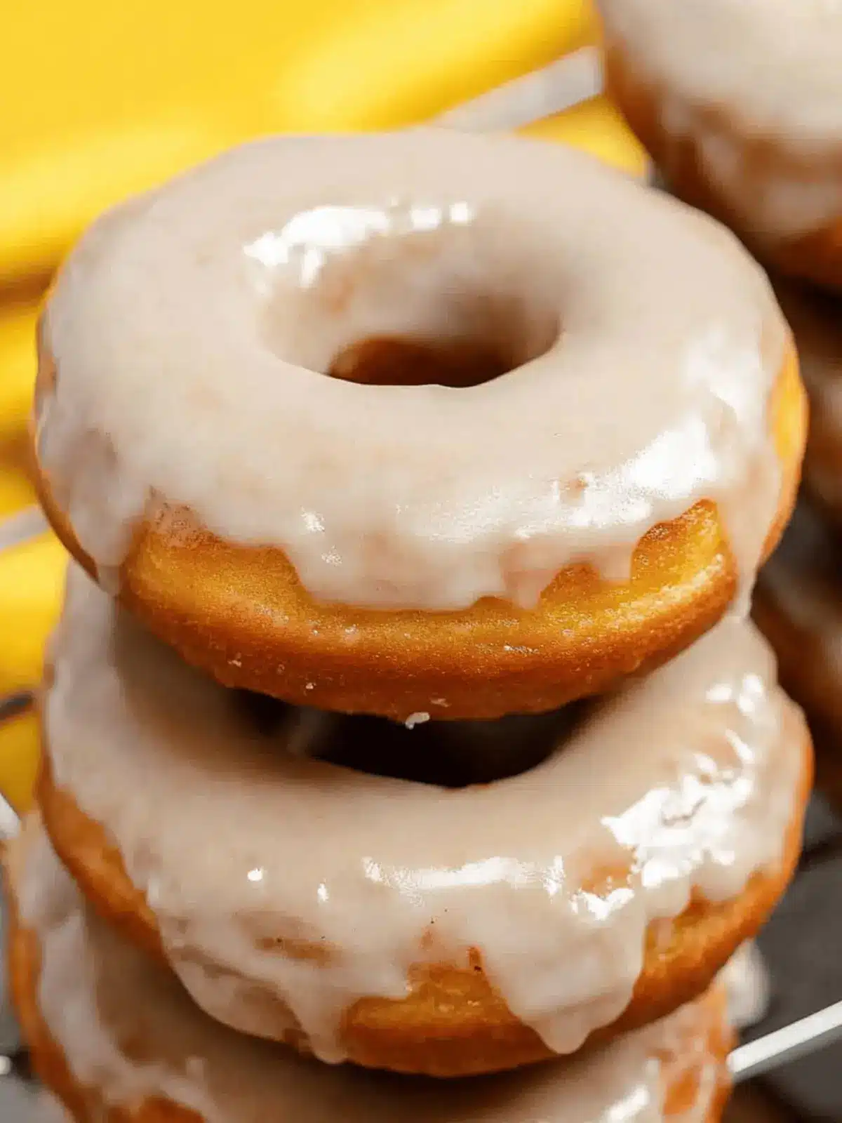 Glazed Pumpkin Donuts