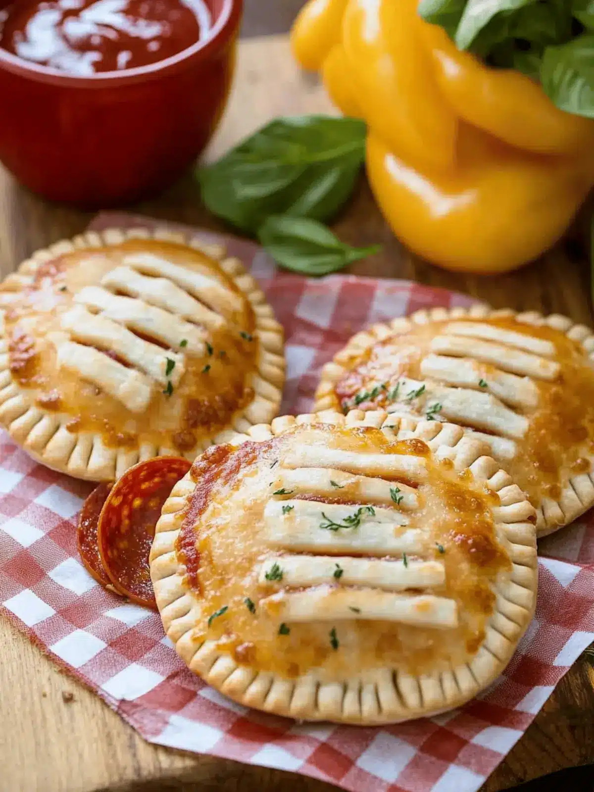 Pepperoni Pizza Pockets