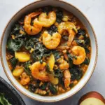 Green Plantain Porridge With Seafood