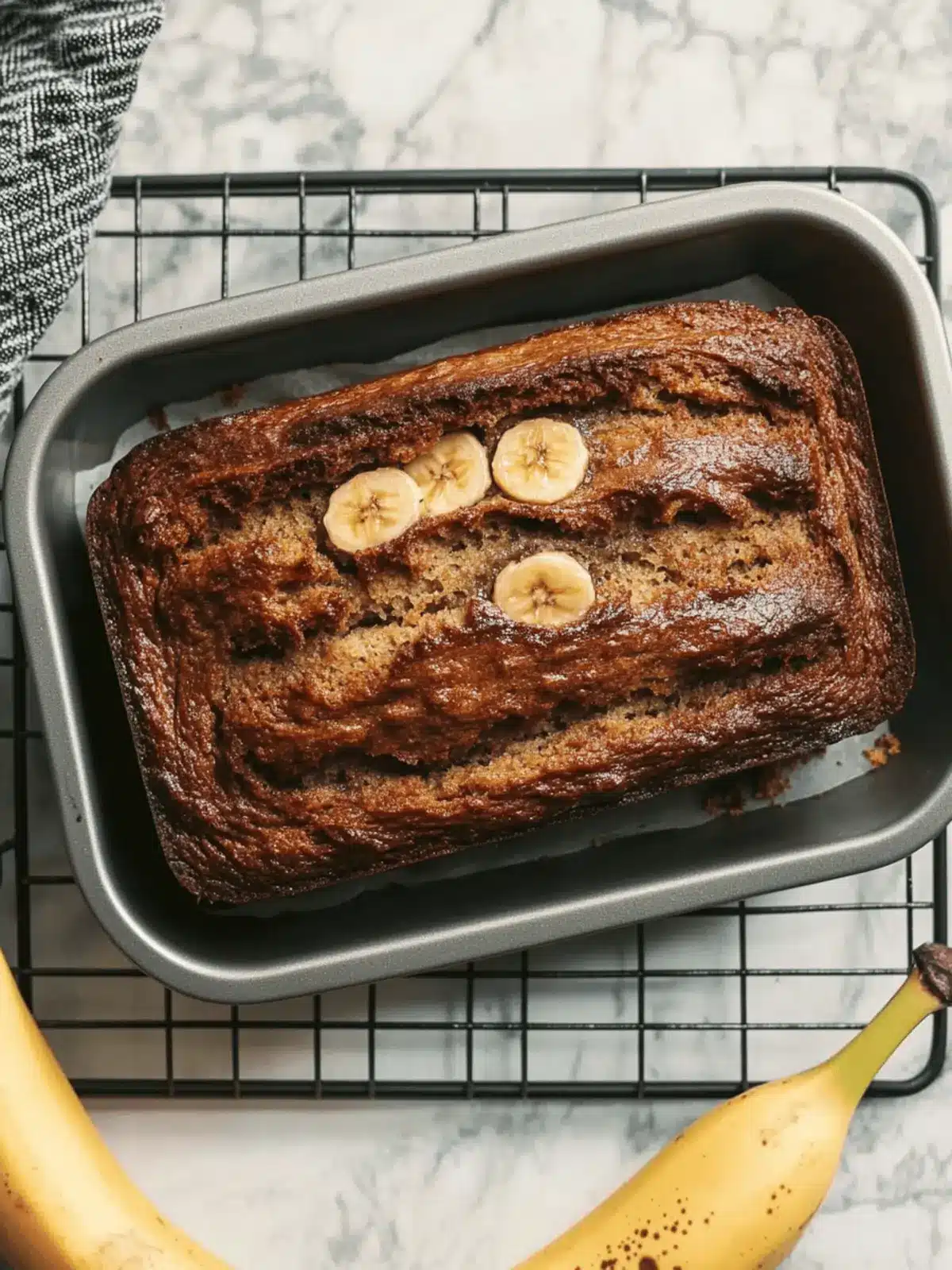 The TikTok Viral One-Bowl Banana Bread You'll Love to Bake 3 The TikTok Viral One-Bowl Banana Bread