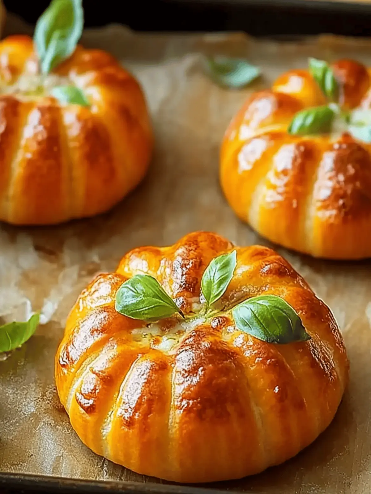 Pumpkin-Shaped Mini Pizzas for Spooky Halloween Fun 2 Pumpkin-Shaped Mini Pizzas