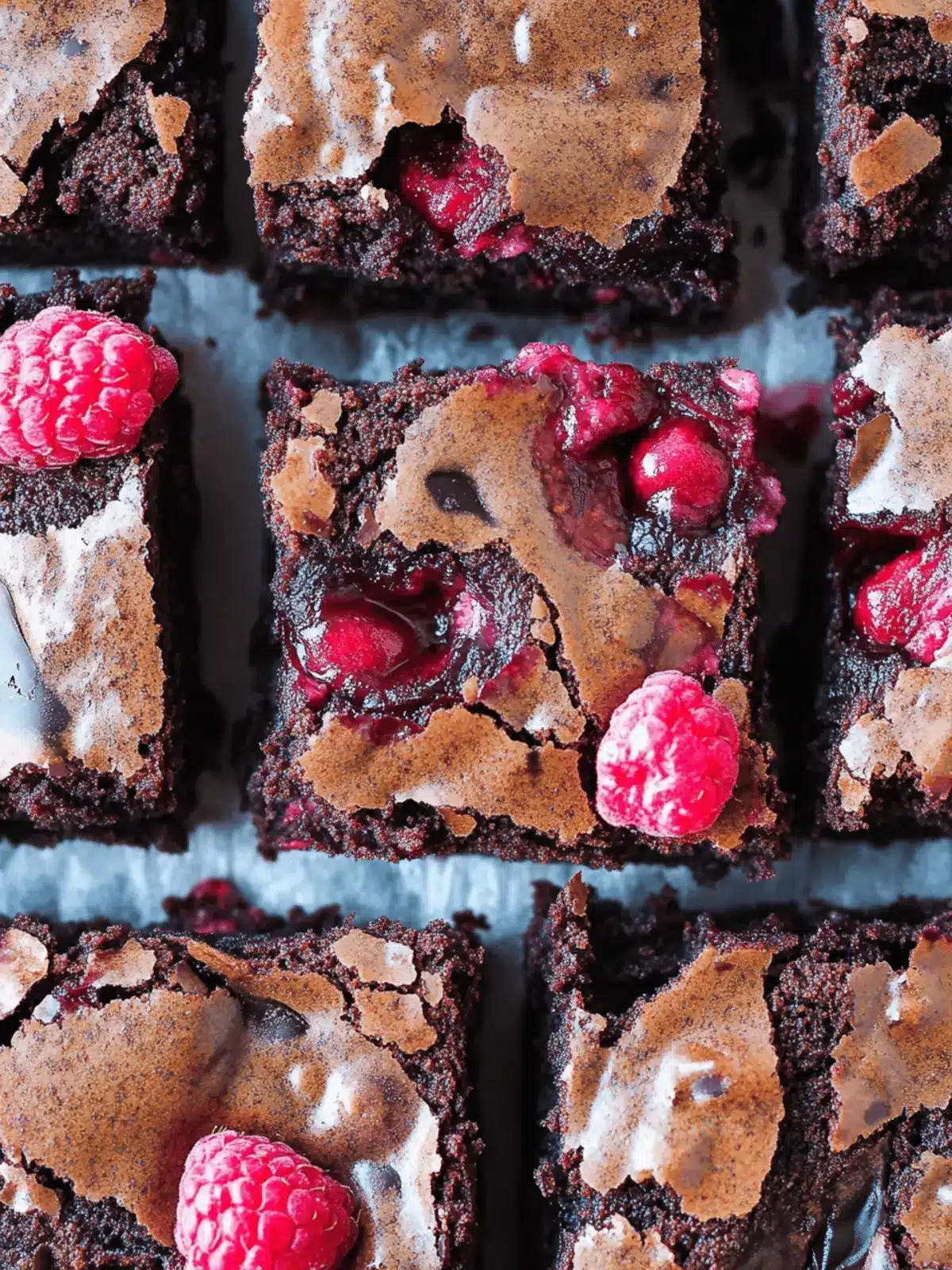 Raspberry Brownies
