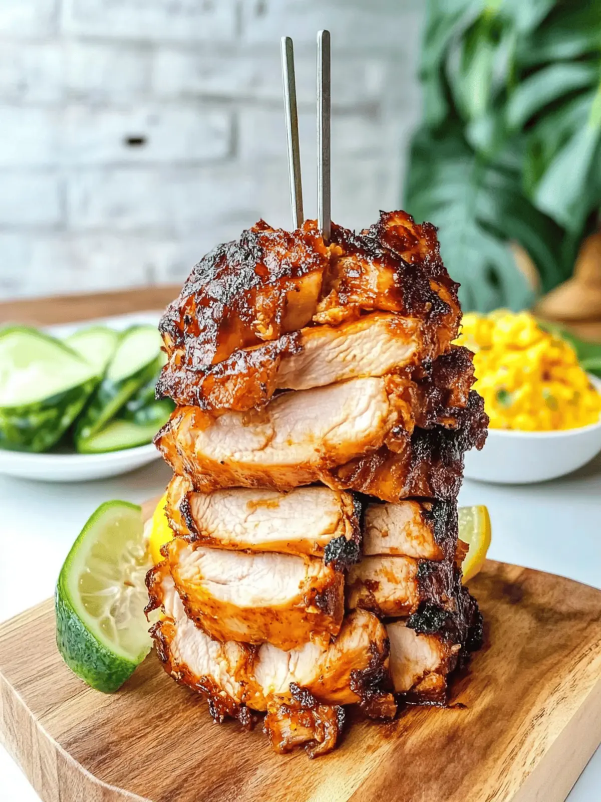 Smoked Chicken Al Pastor: A Flavor-Packed Adventure Await! 4 Smoked Chicken Al Pastor