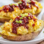 Thanksgiving Stuffed Potato Skins