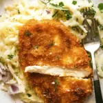 Crispy Parmesan Crusted Chicken Breast
