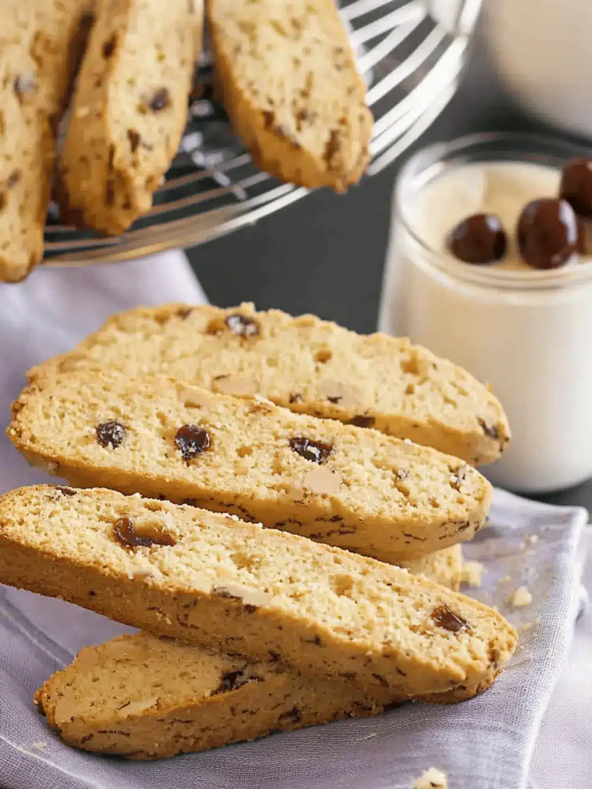 Cherry Almond Biscotti