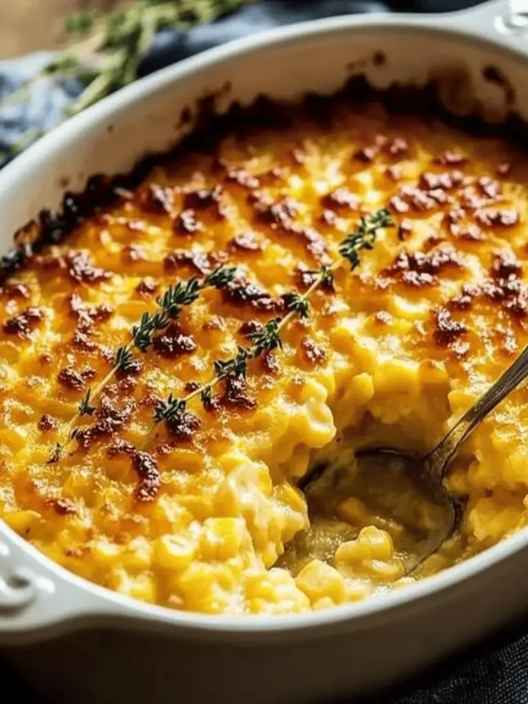 Sweet Corn Pudding