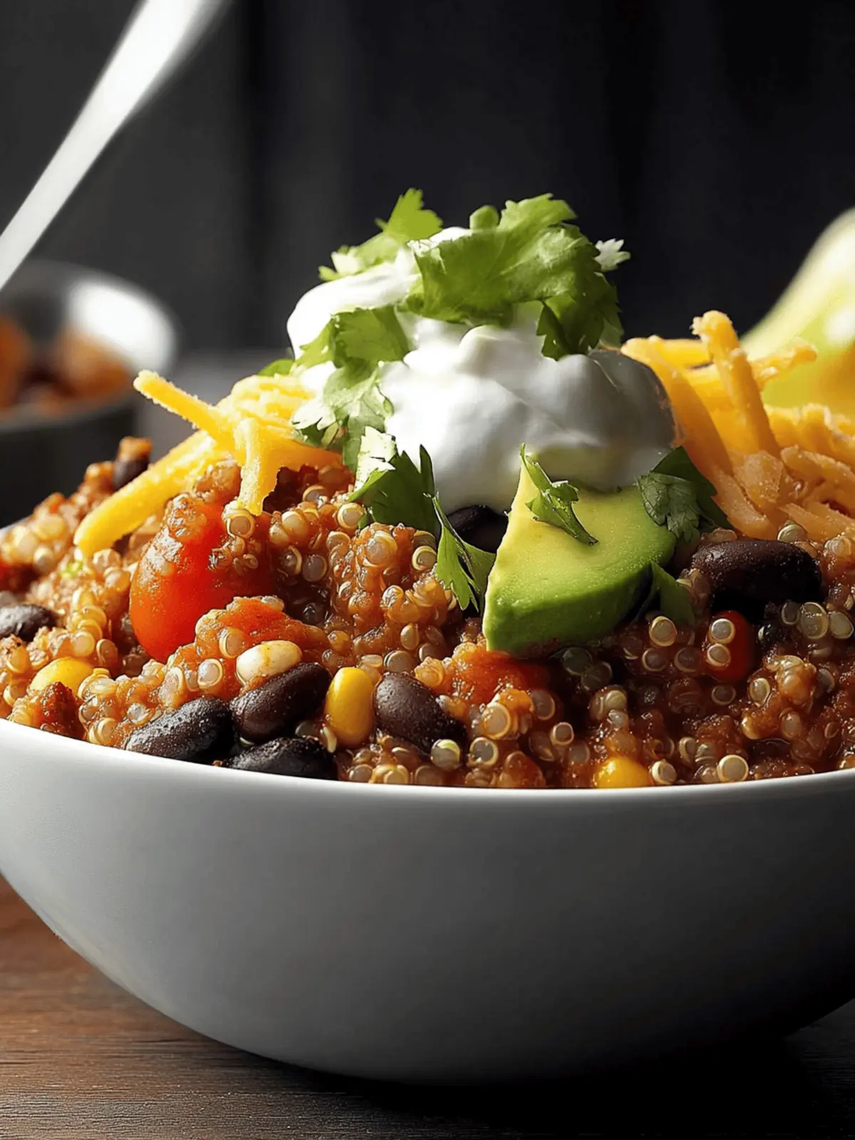 Hearty Slow-Cooker Quinoa Chili for Cozy Nights In 2 Slow-Cooker Quinoa Chili