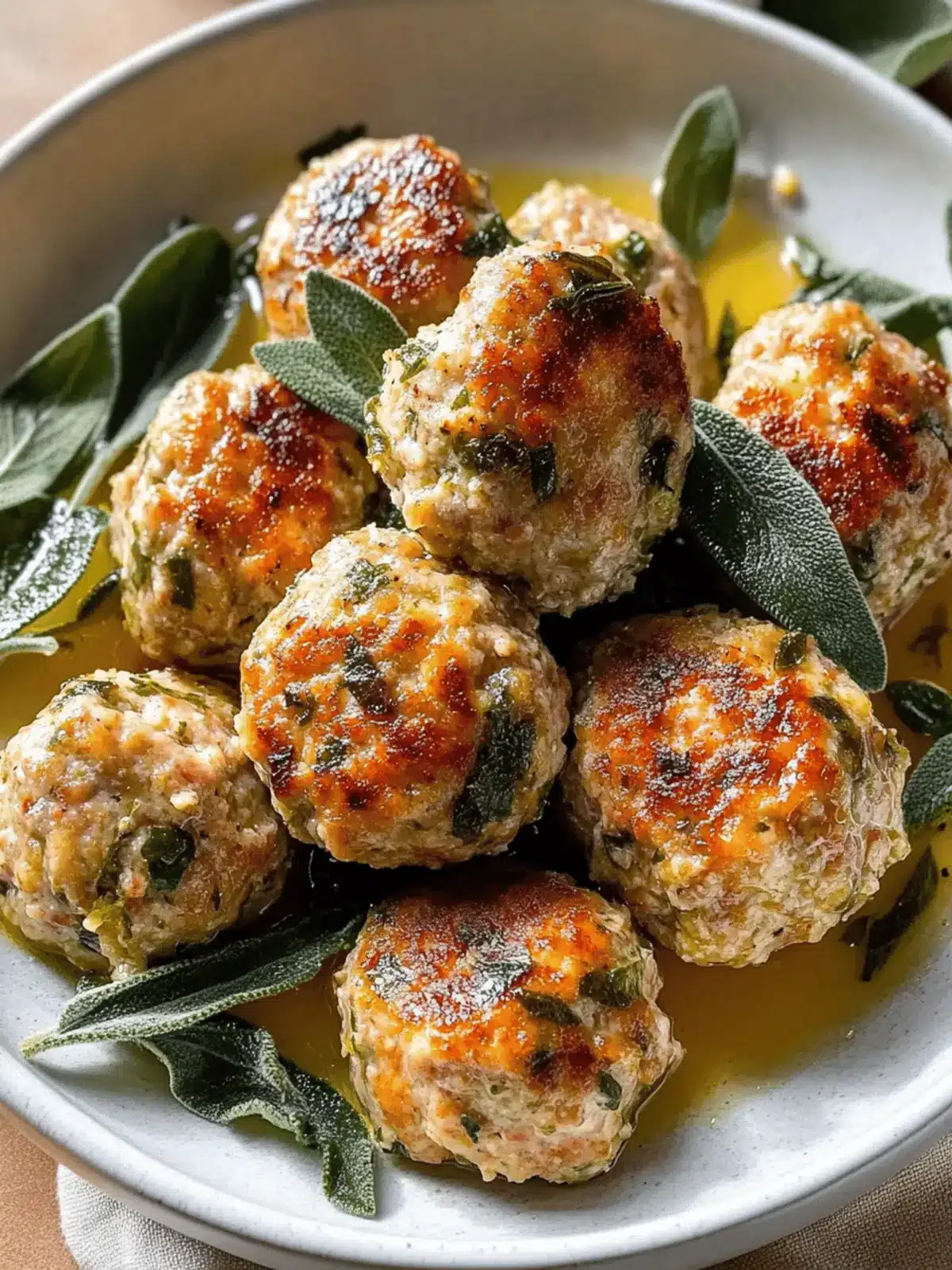 Apple and Sage Turkey Meatballs for a Cozy Dinner Night 4 Apple and Sage Turkey Meatballs