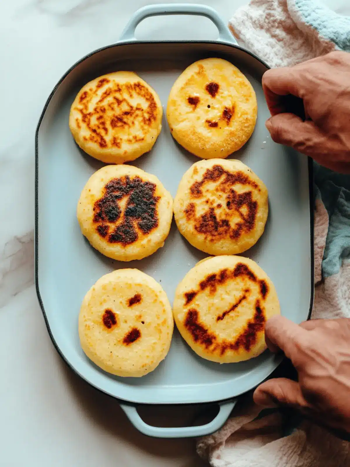 Arepas (3 Ingredients!)