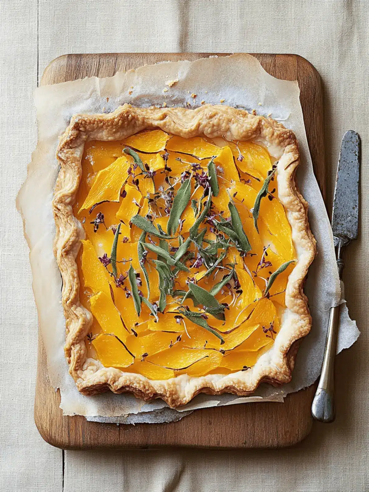 Butternut Squash-Sage Tart
