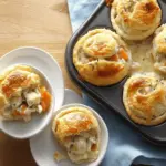 Mini chicken pot pies