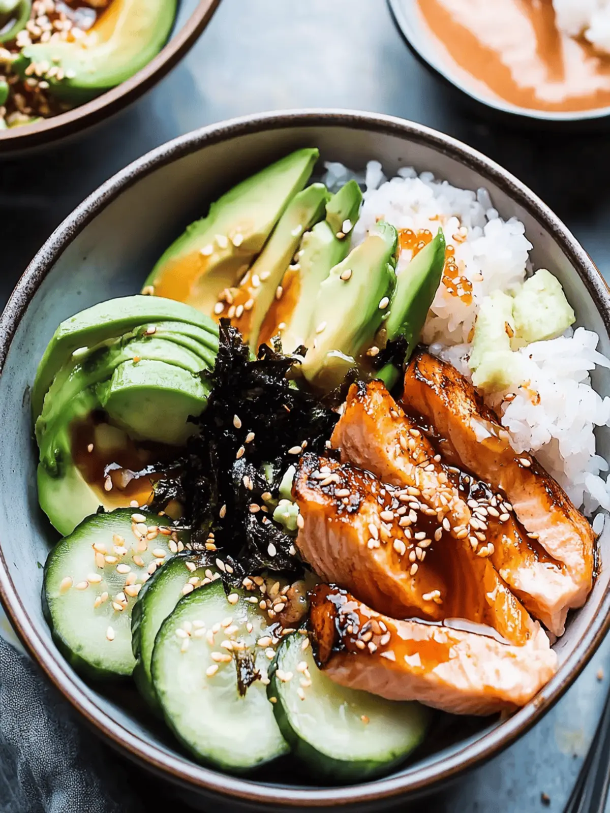 Salmon Sushi Bowl