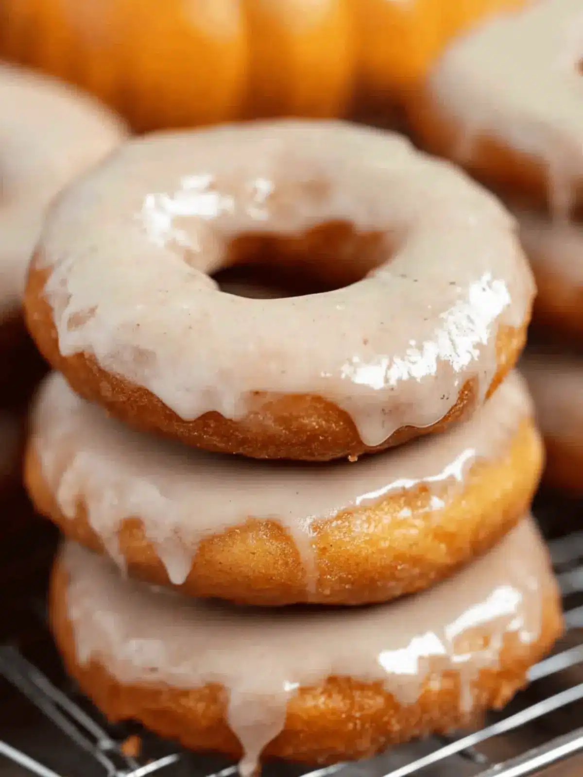 Irresistible Glazed Pumpkin Donuts for Cozy Fall Mornings 2 Glazed Pumpkin Donuts