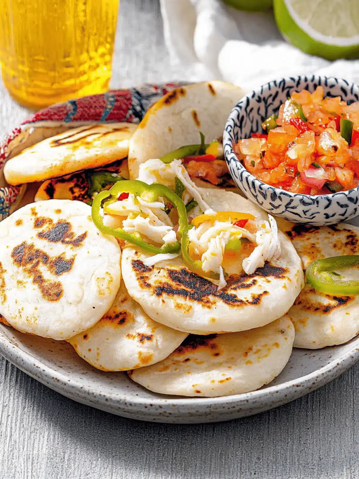 Pupusas with Curtido