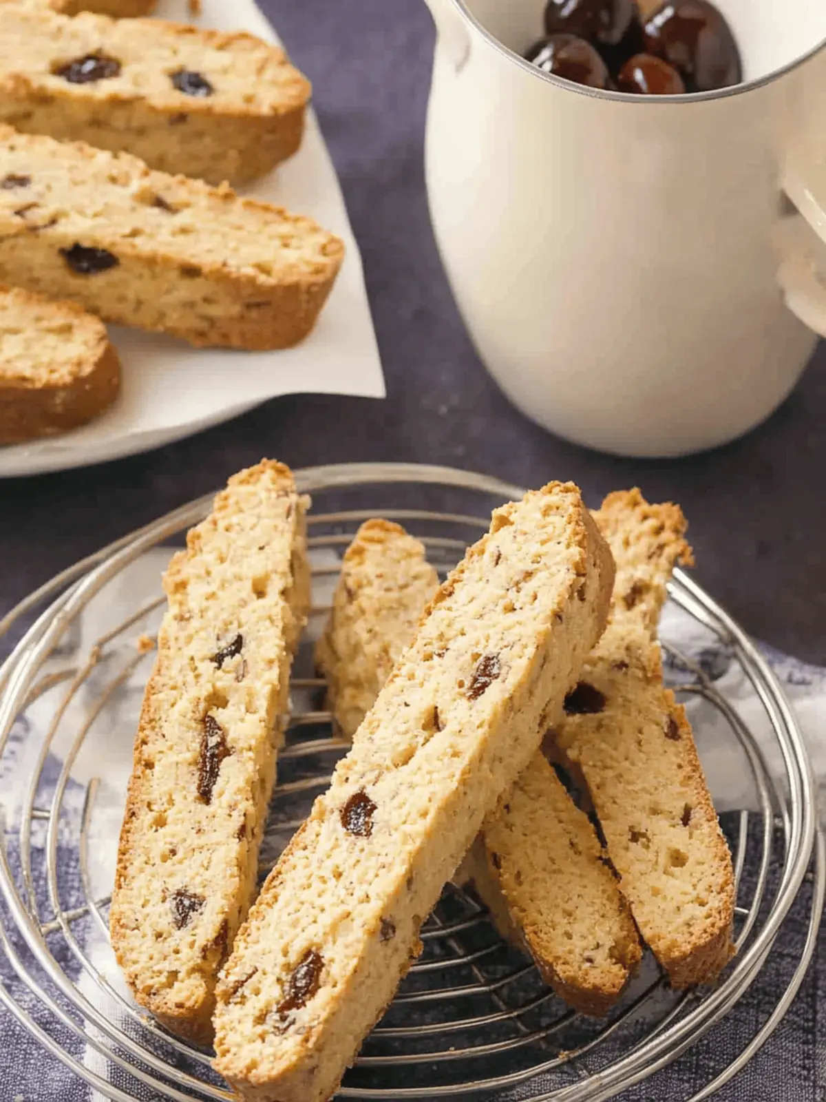 Delightful Cherry Almond Biscotti for Your Holiday Table 2 Cherry Almond Biscotti