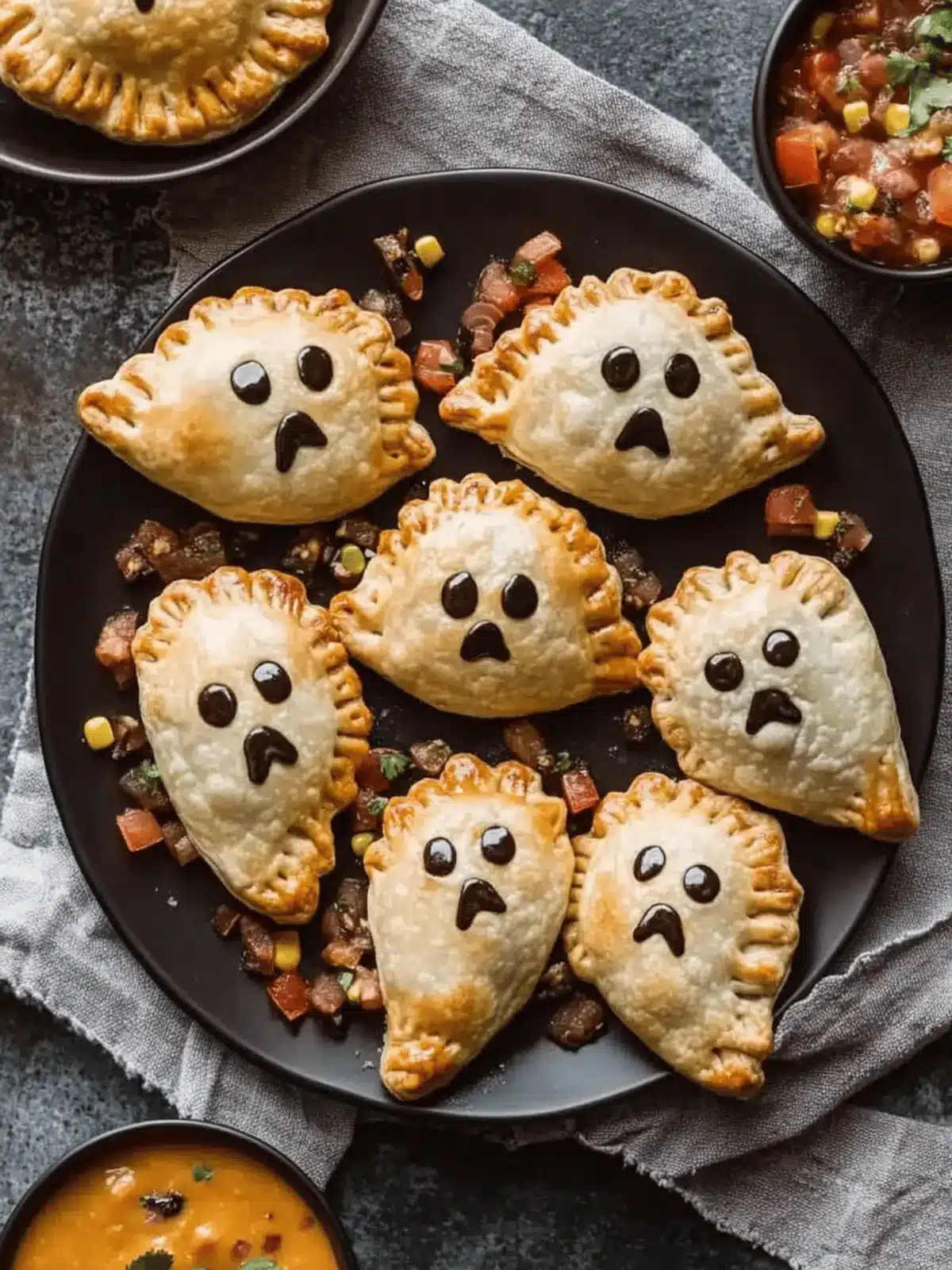 Ghost Taco Hand Pies