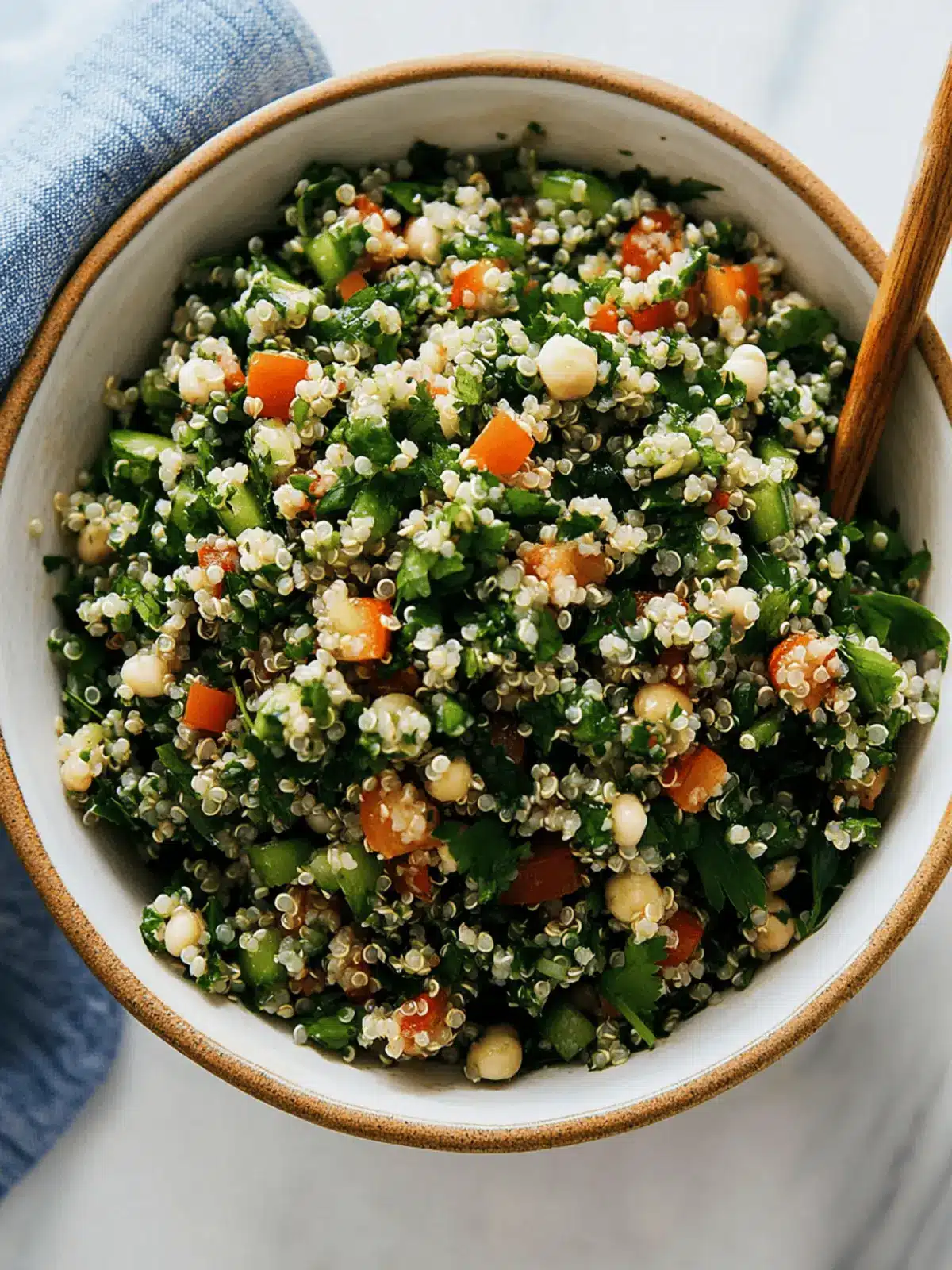 Quinoa Tabbouleh: A Fresh Twist on a Classic Salad 4 Quinoa Tabbouleh