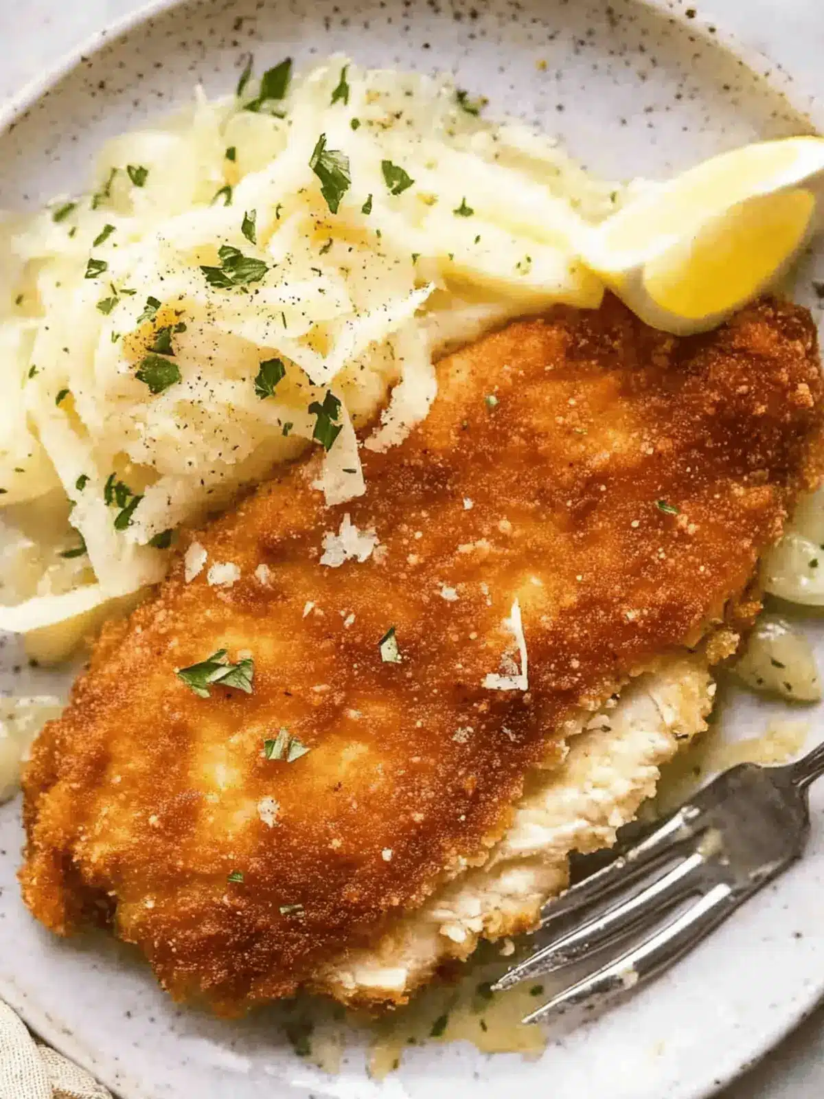 Crispy Parmesan Crusted Chicken Breast in Just 10 Minutes 2 Crispy Parmesan Crusted Chicken Breast