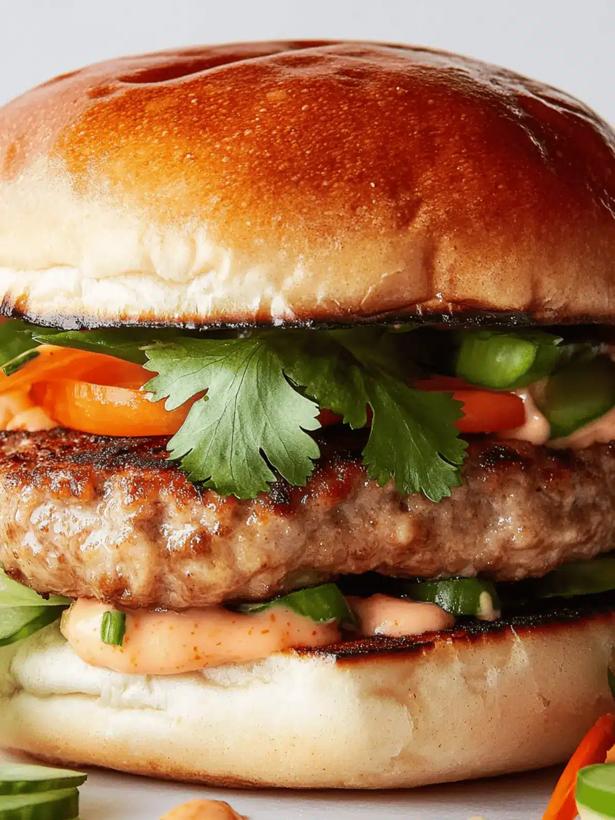 Bánh Mì Turkey Burgers