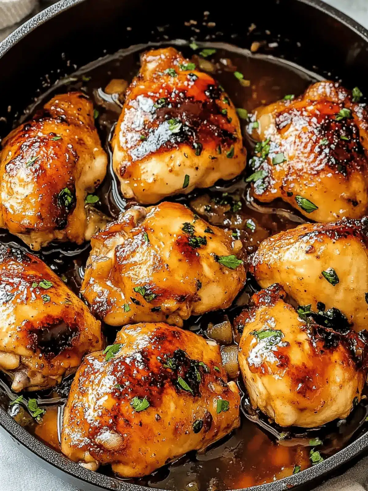 Apple Cider Glazed Chicken