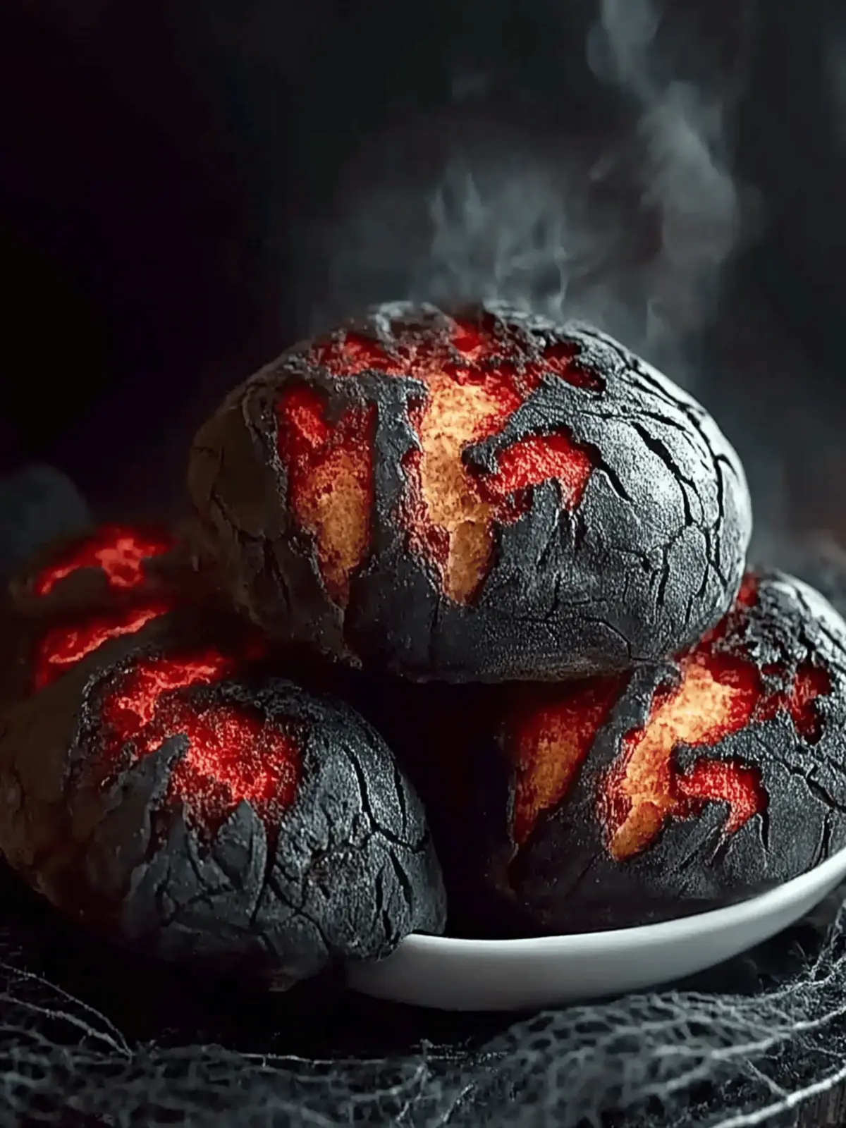 Halloween Brimstone Bread