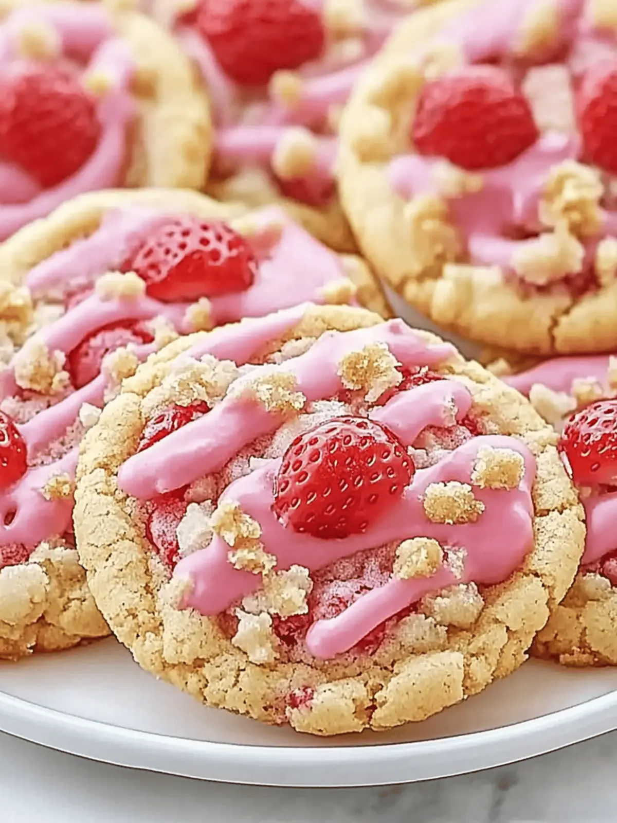 Strawberry Crunch Cookies: Your New Favorite Summer Delight 4 Strawberry Crunch Cookies