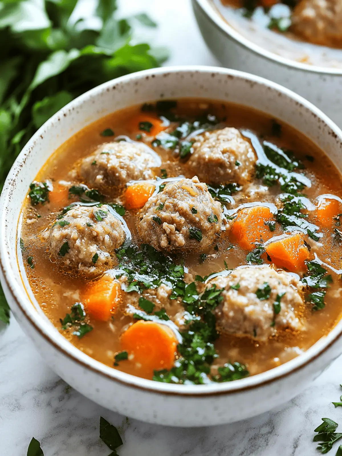 Crockpot Meatball Soup