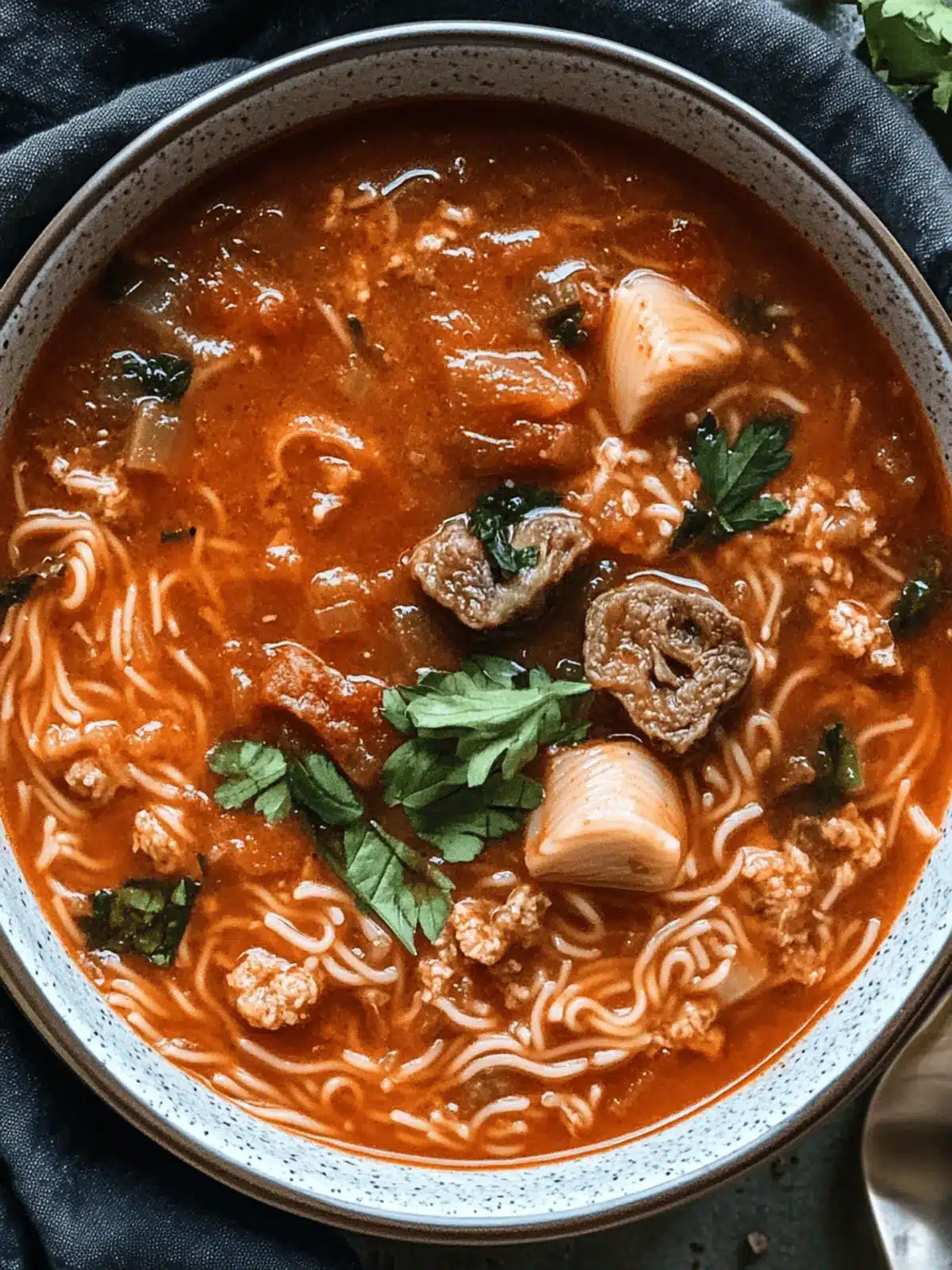 Tomato Vermicelli Soup