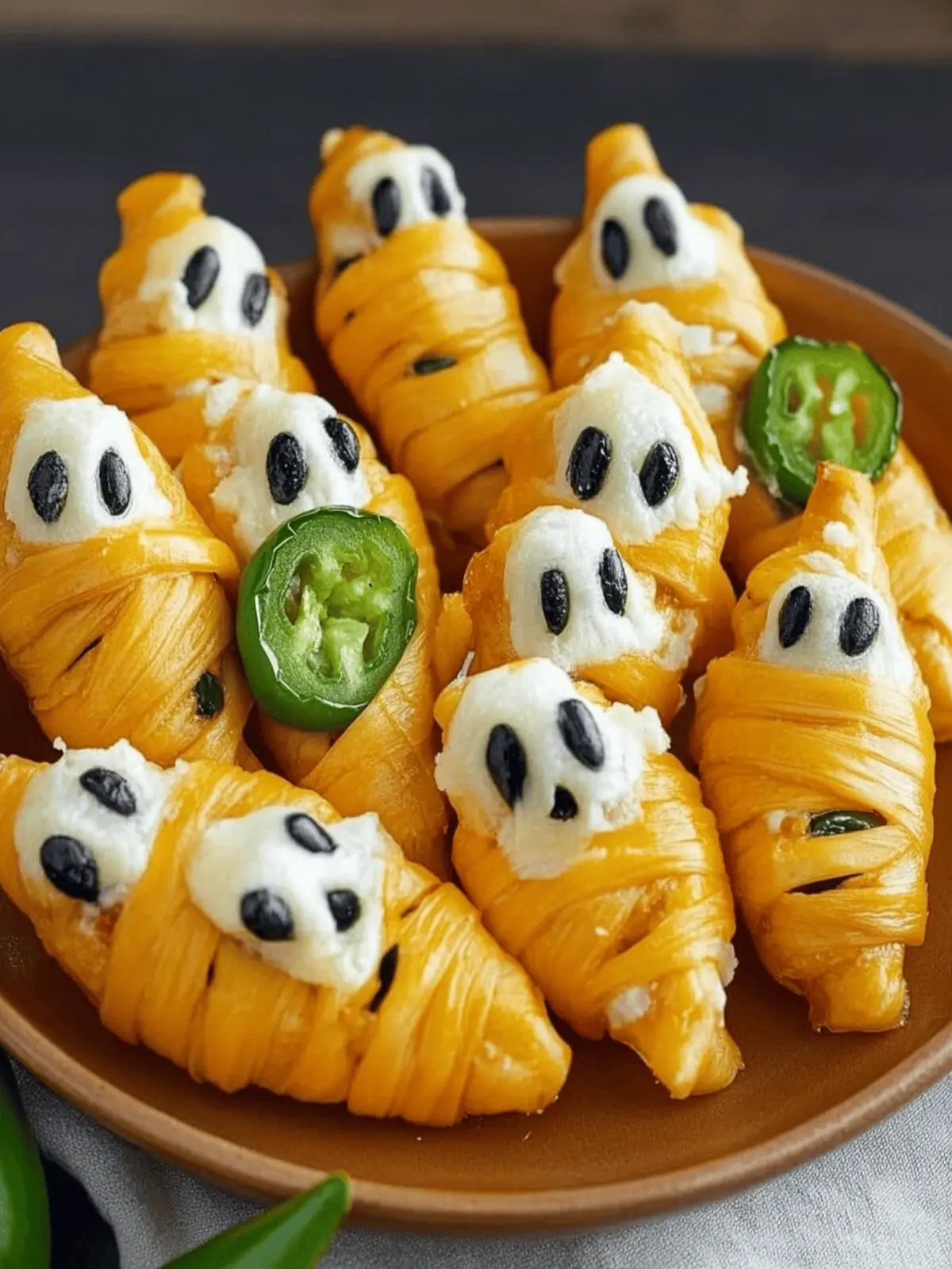 Jalapeno Popper Mummies