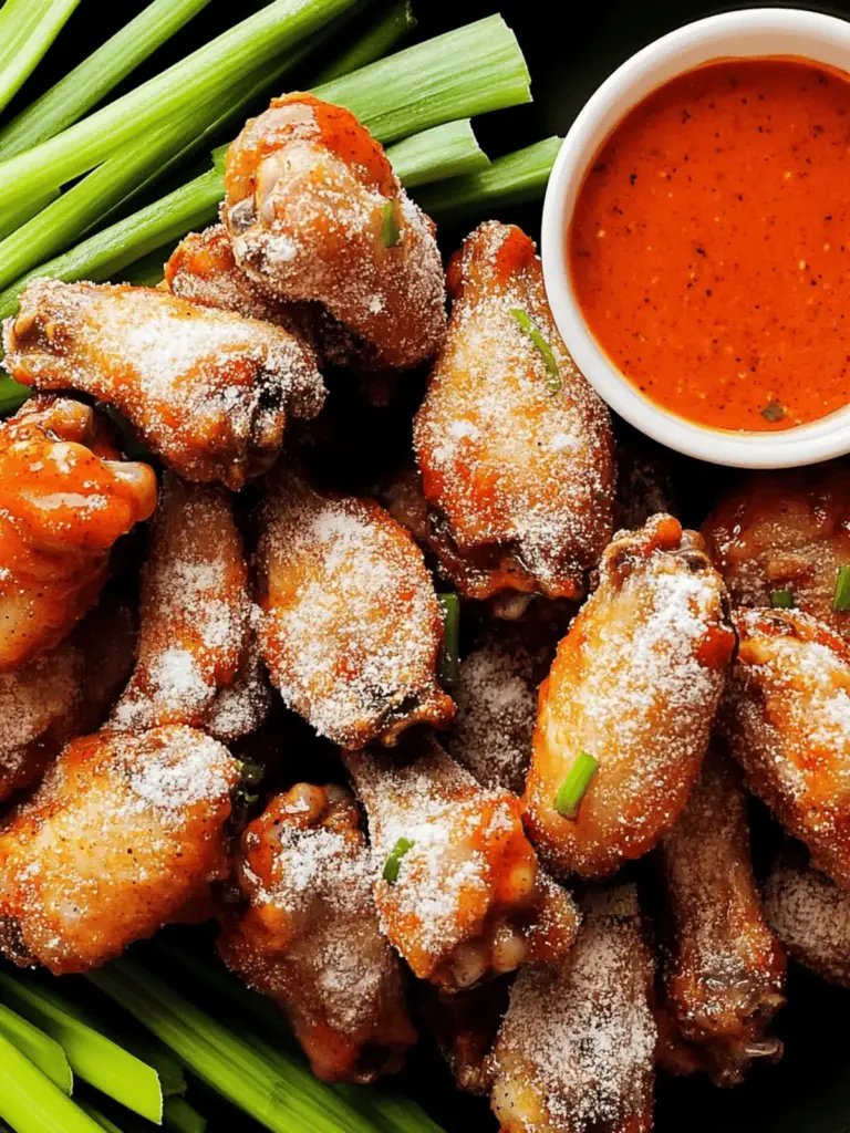 Ranch Wings & Buffalo Sauce