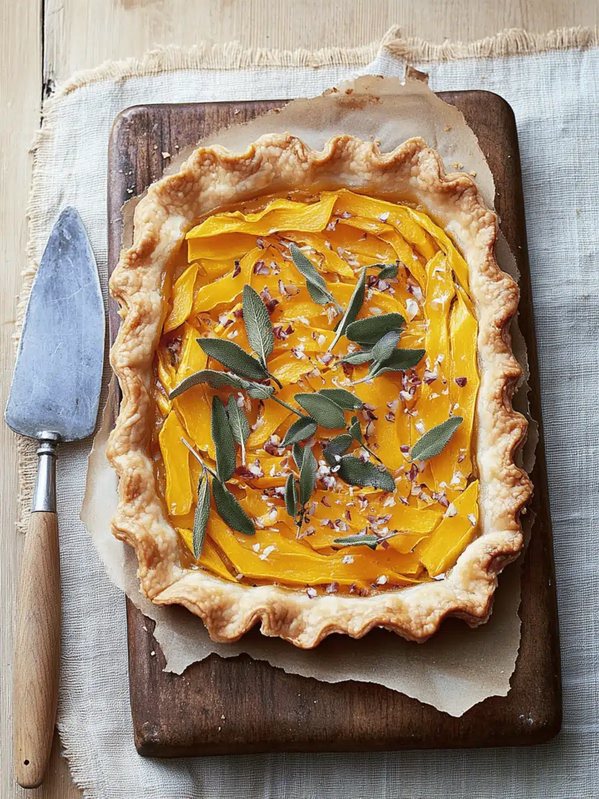 Butternut Squash-Sage Tart: Your Cozy Winter Comfort Food 2 Butternut Squash-Sage Tart