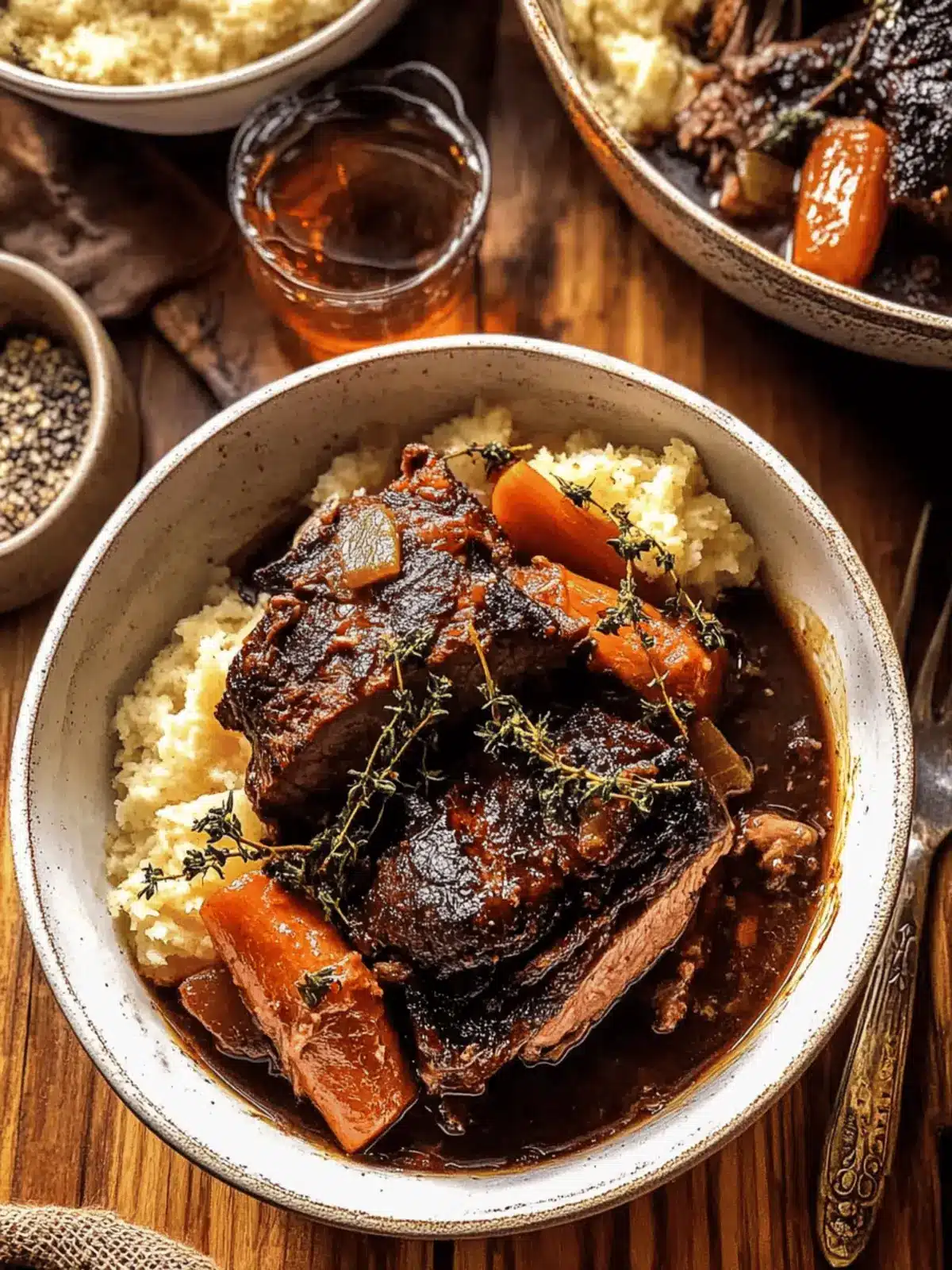 Red Wine Braised Pot Roast.
