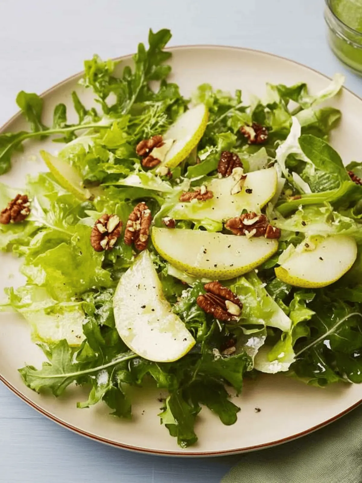 Fresh Pear & Walnut Salad with Apple Pie Spice Magic 2 Pear & Walnut Salad