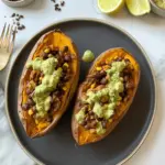 Vegan Loaded Sweet Potatoes