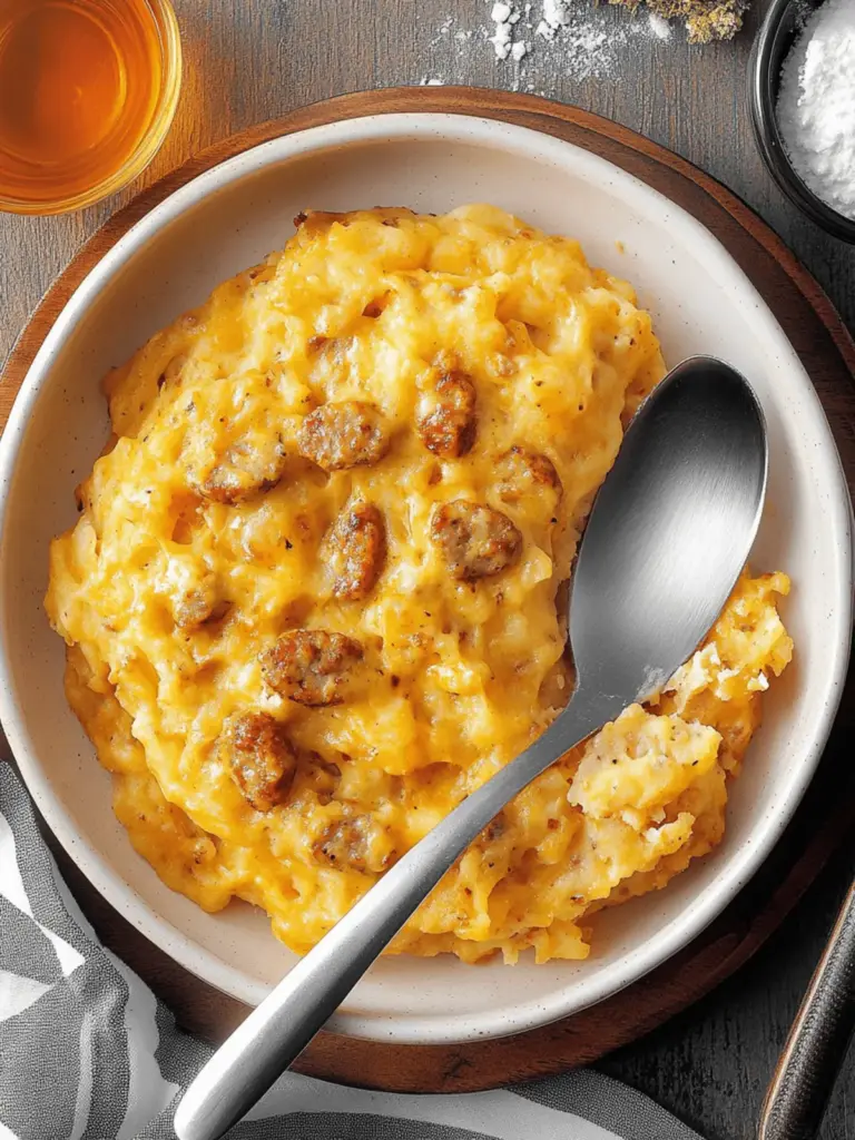 Spicy Sausage Hash Browns