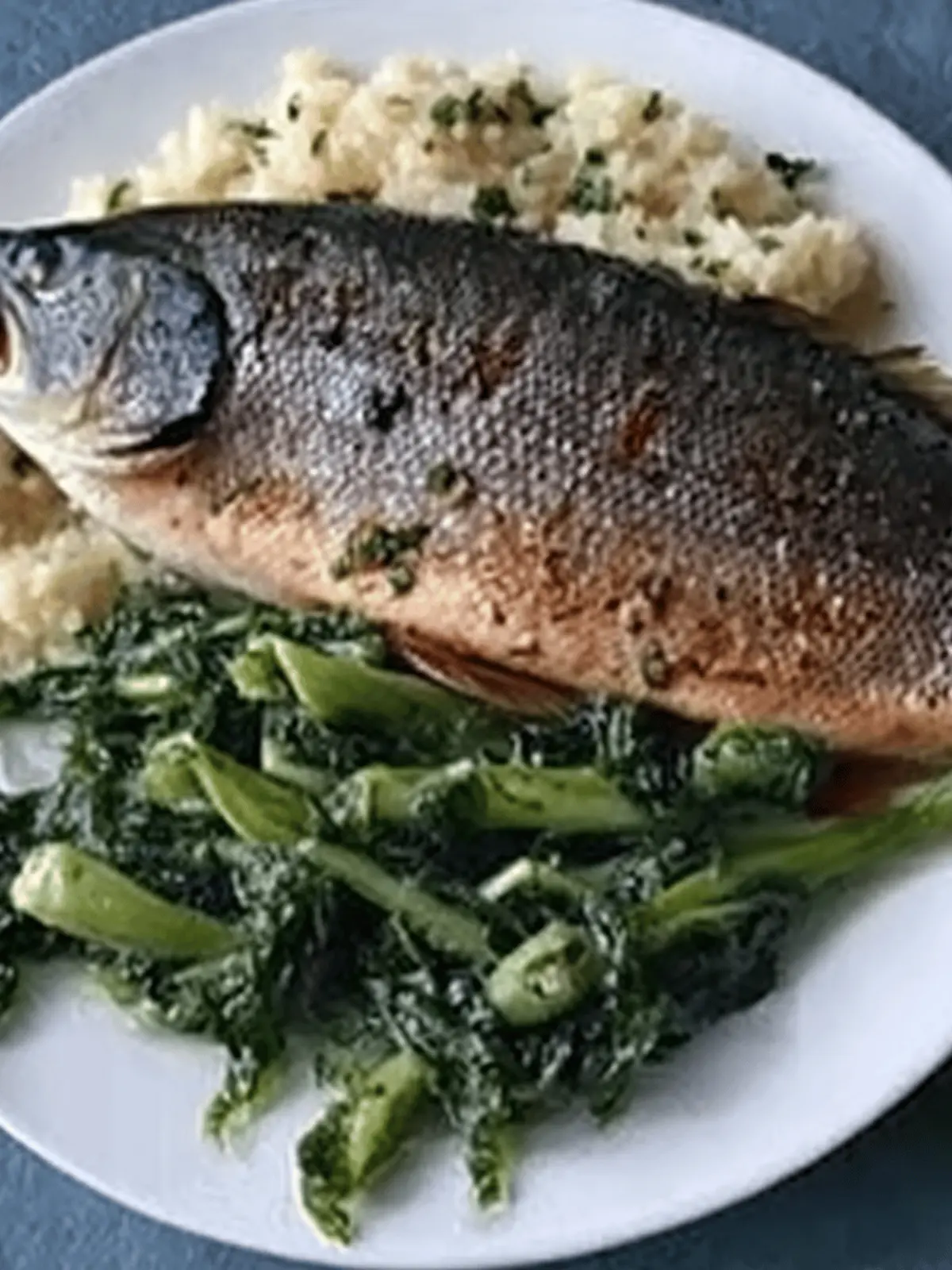 Trout With Fiddlehead Ferns